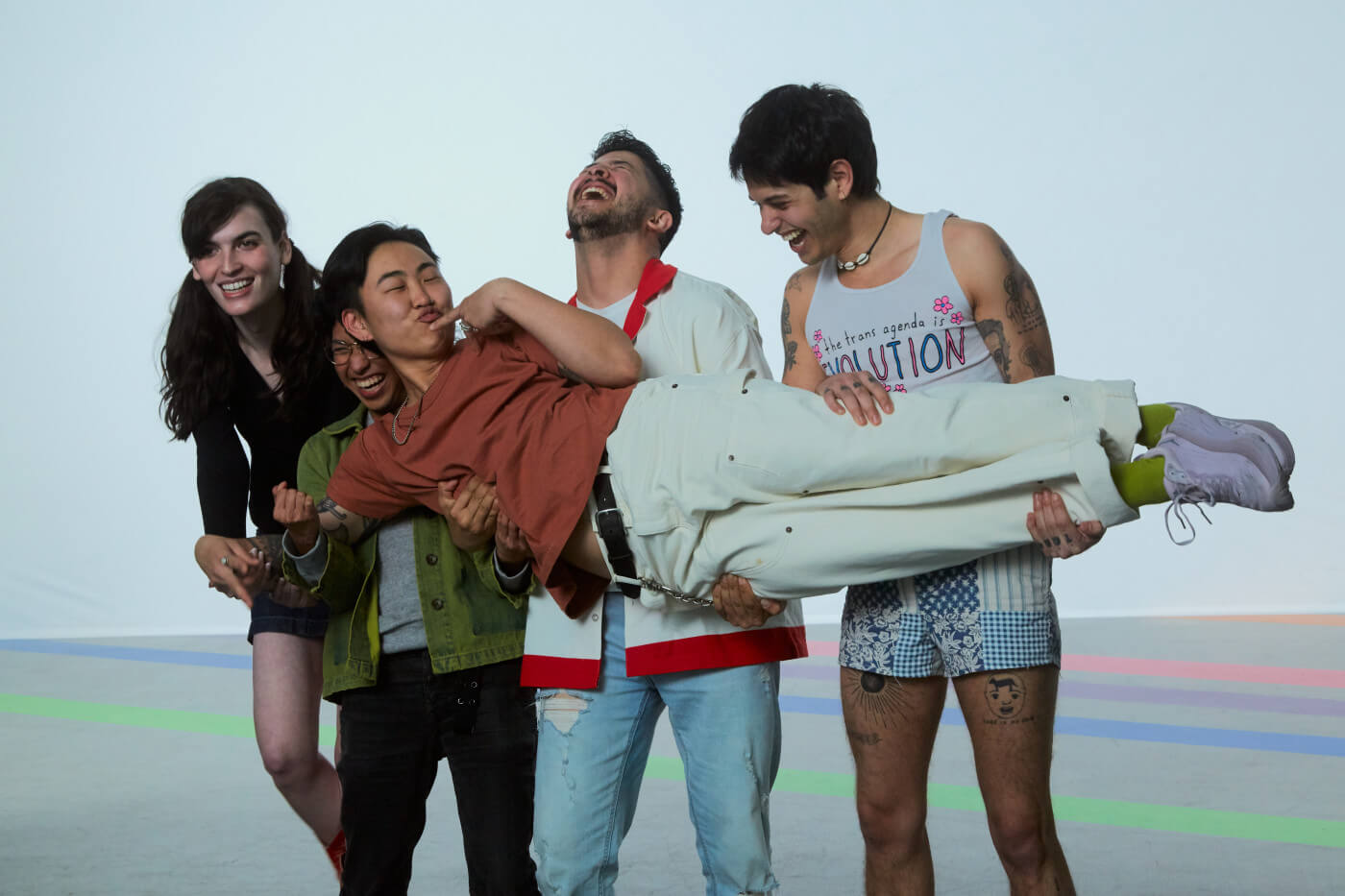 Group of folks from Los Angeles LGBT Center