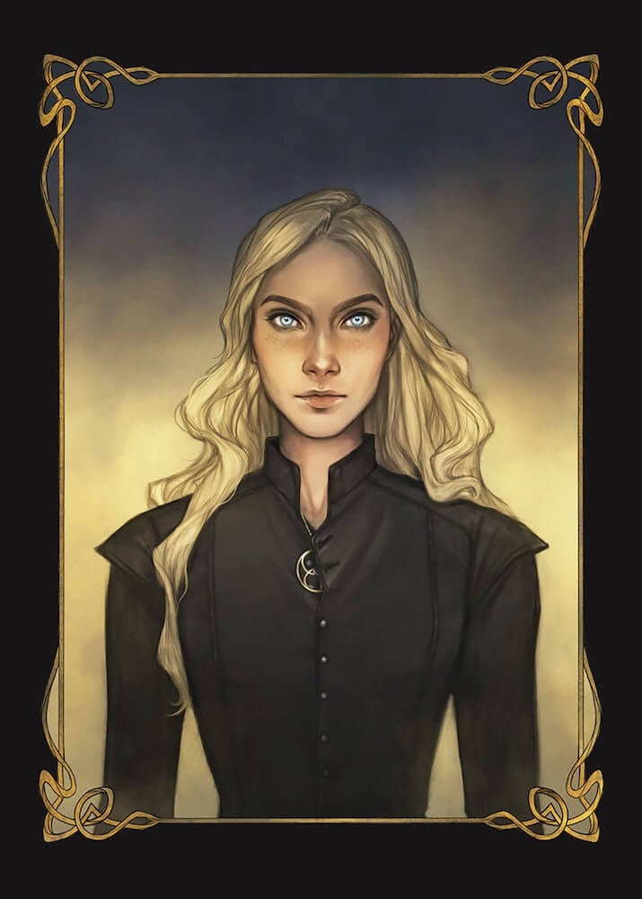Throne of Glass Zodiac Celaena fan art