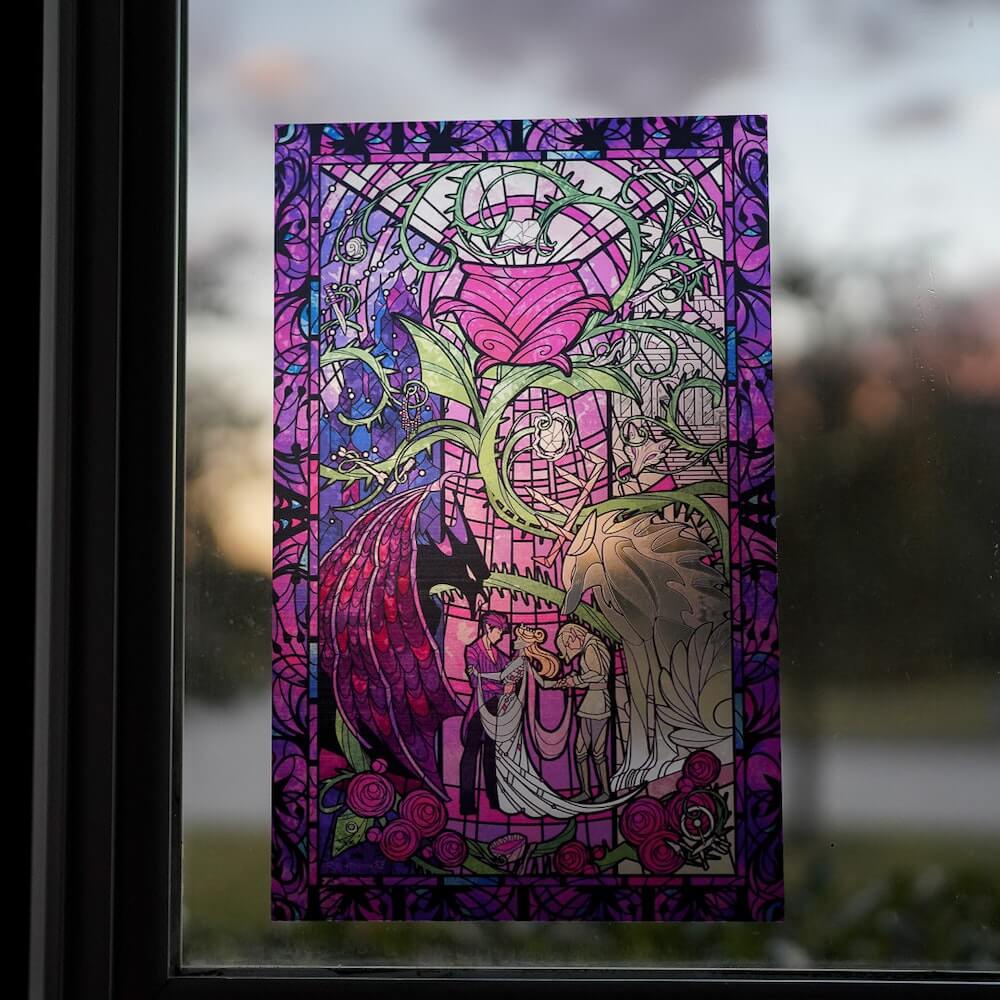 EXCLUSIVE ACOTAR Window Cling sold by LitJoy Crate