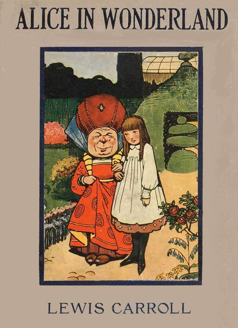 Alice in Wonderland book cover