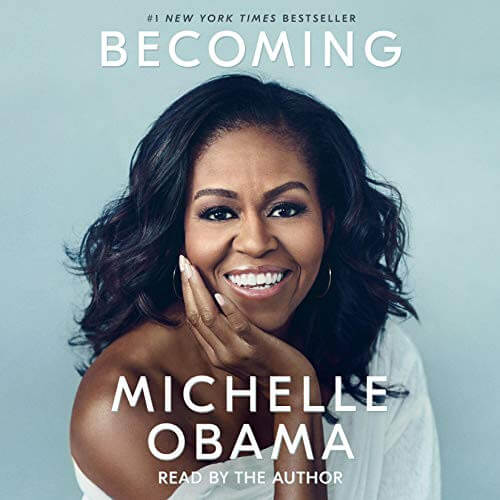 Becoming by Michelle Obama audiobook cover