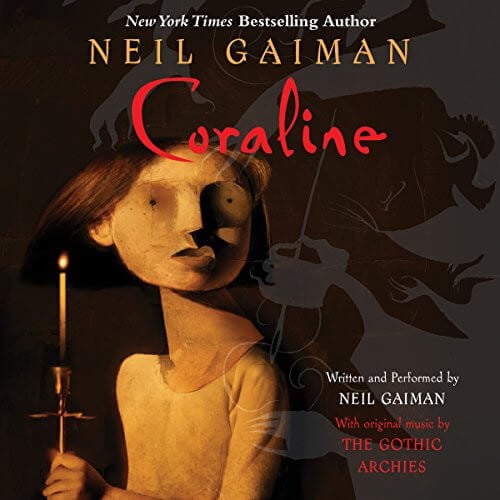 Coraline by Neil Gaiman book cover