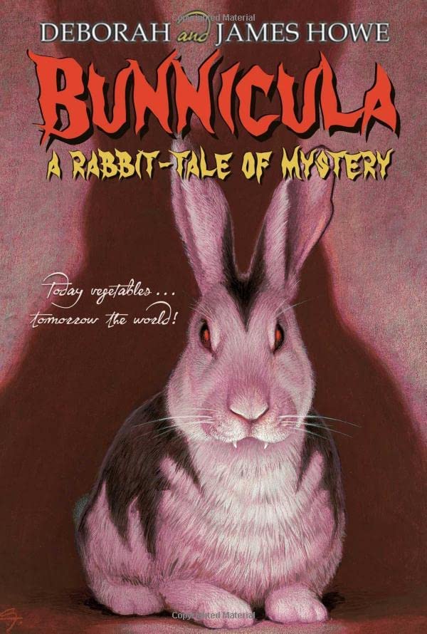 Book cover of Bunnicula: A Rabbit-Tale of Mystery by Deborah and James Howe