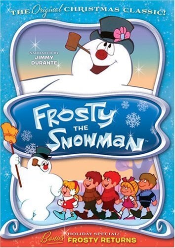 cover of Frosty the Snowman television special on DVD