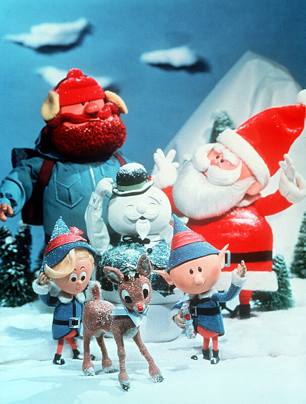 characters from the classic Rudolph the Red-Nosed Reindeer tv special