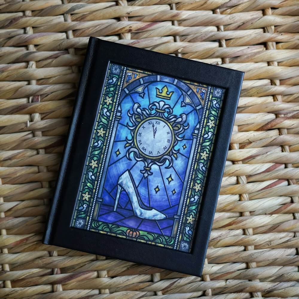 Cinderella Stained Glass Notebook for cosplaying blog