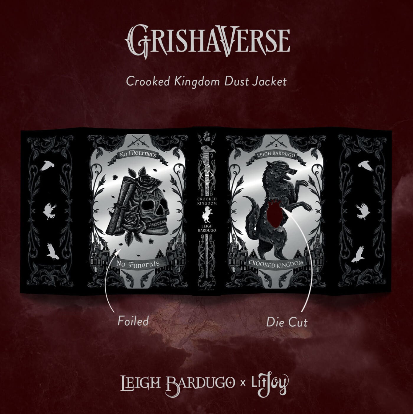 Crooked Kingdom Dust Jackets from LitJoy