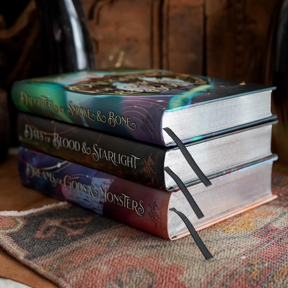 Gilded page edges on DOSAB Special Edition Box Set sold by LitJoy Crate