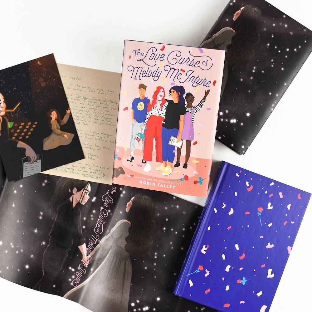 Special Edition of The Love Curse of Melody McIntyre sold by LitJoy Crate
