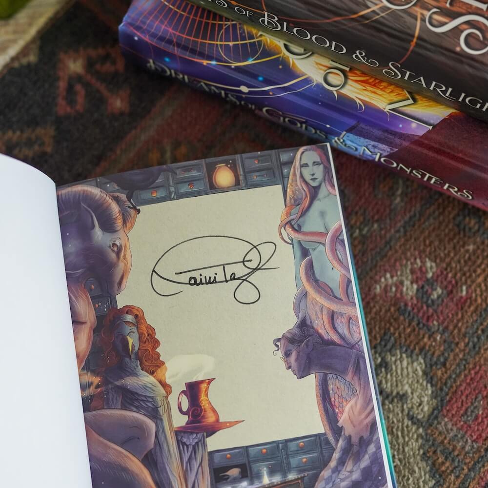 DOSAB Signature Page signed by Laini Taylor