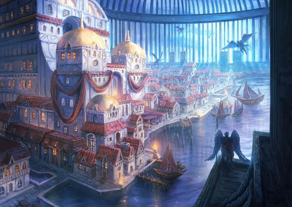 City of Seraph from book 2 of DOSAB Special Edition Box Set sold by LitJoy Crate