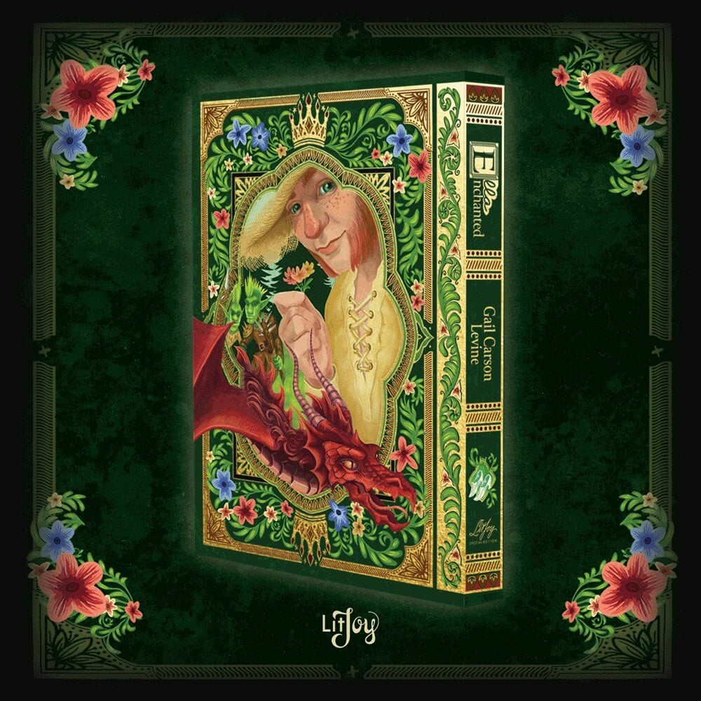 Ella Enchanted LitJoy Edition back cover