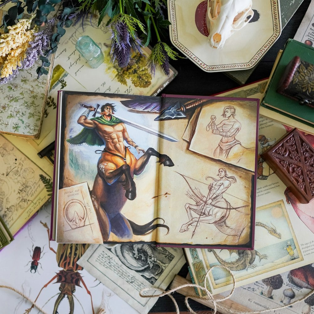 Fablehaven 3 back endpapers