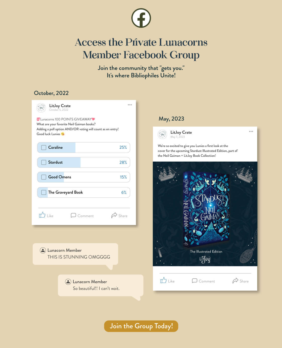Lunacorns Private Facebook Group