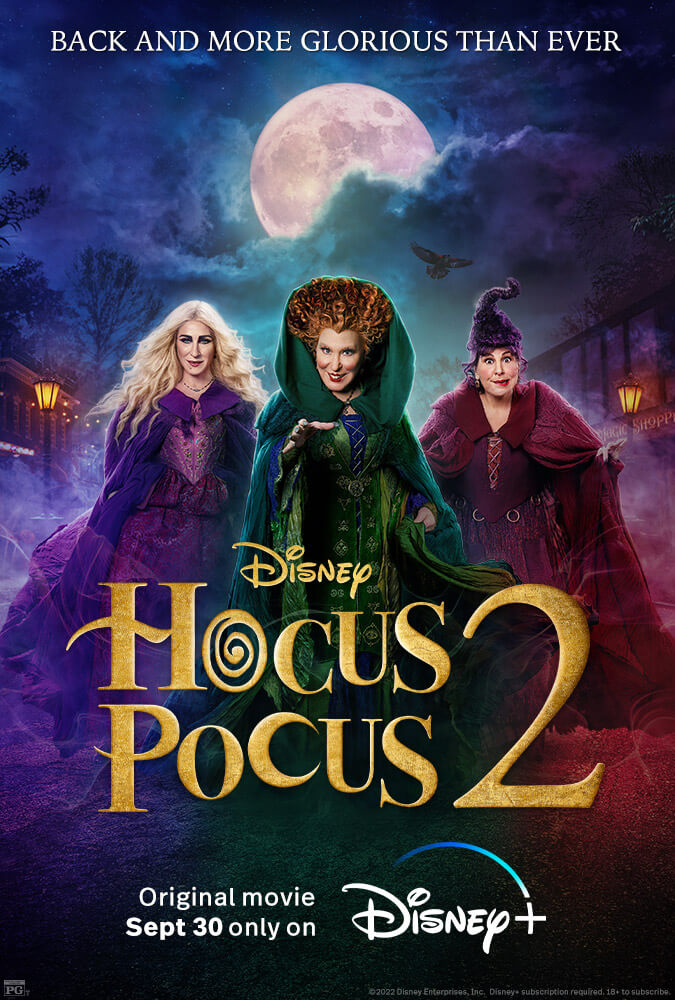 Hocus Pocus 2 movie poster