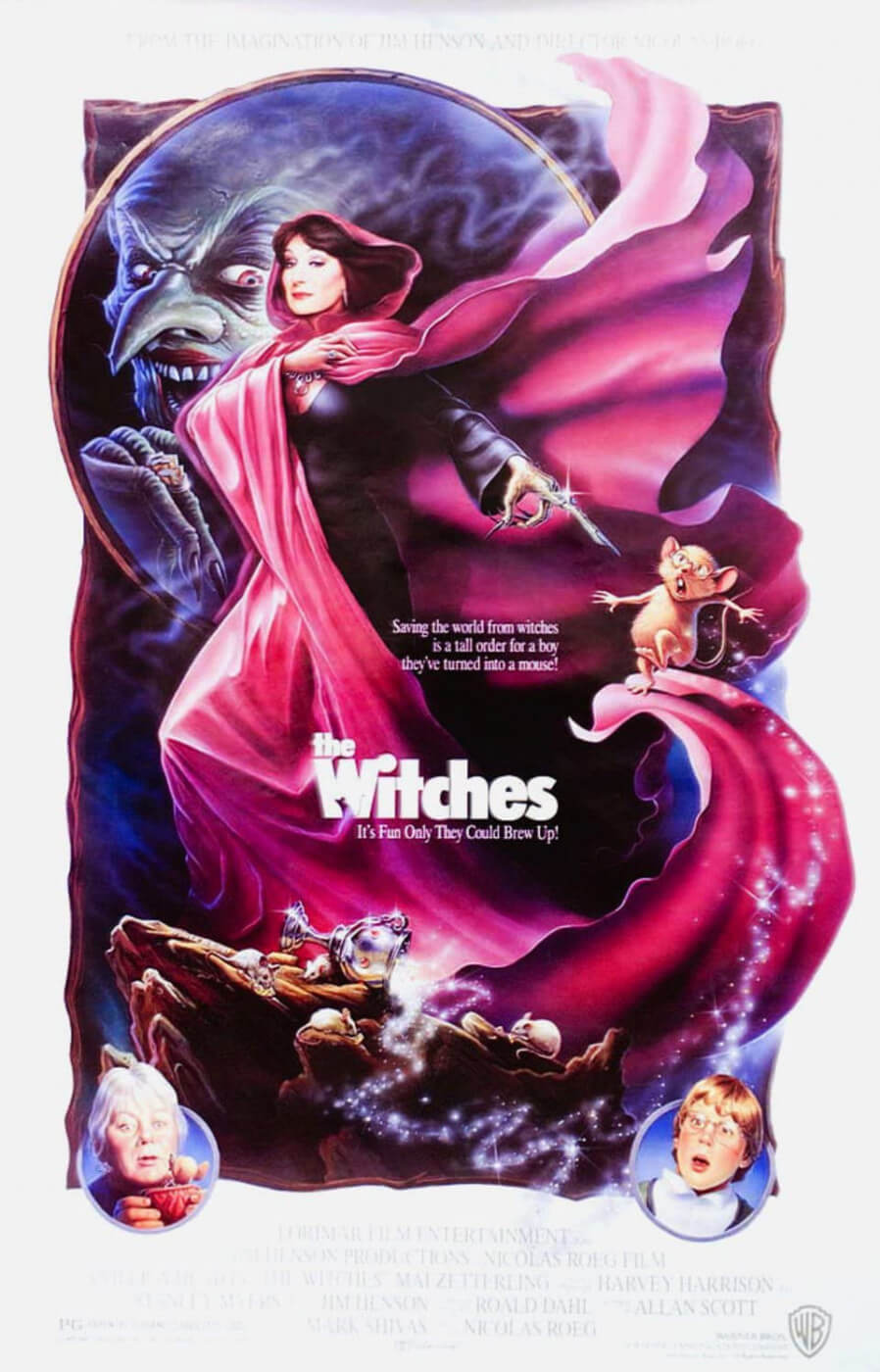 The Witches (1990) movie poster