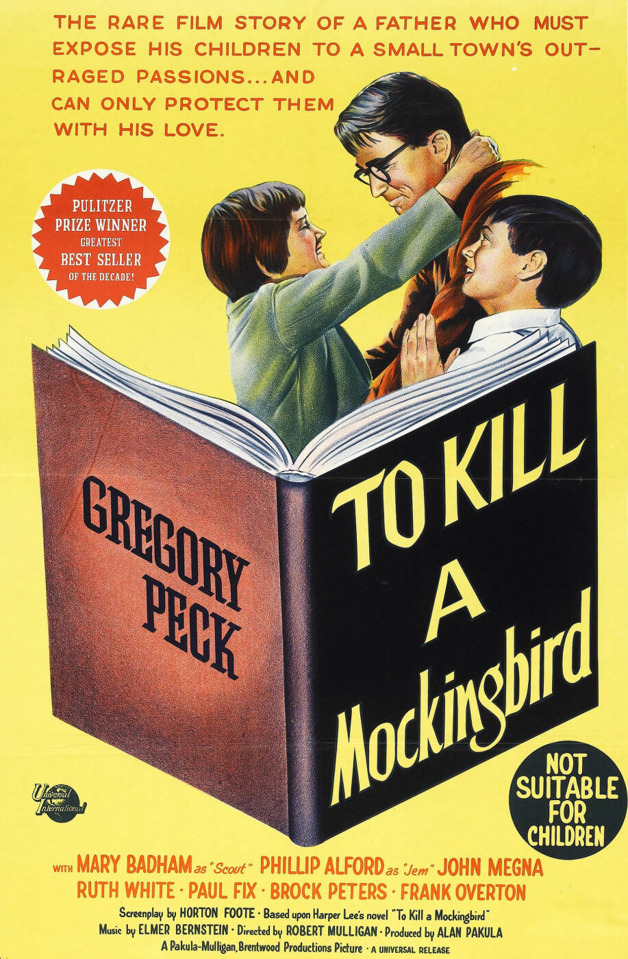 To Kill a Mockingbird original movie poster