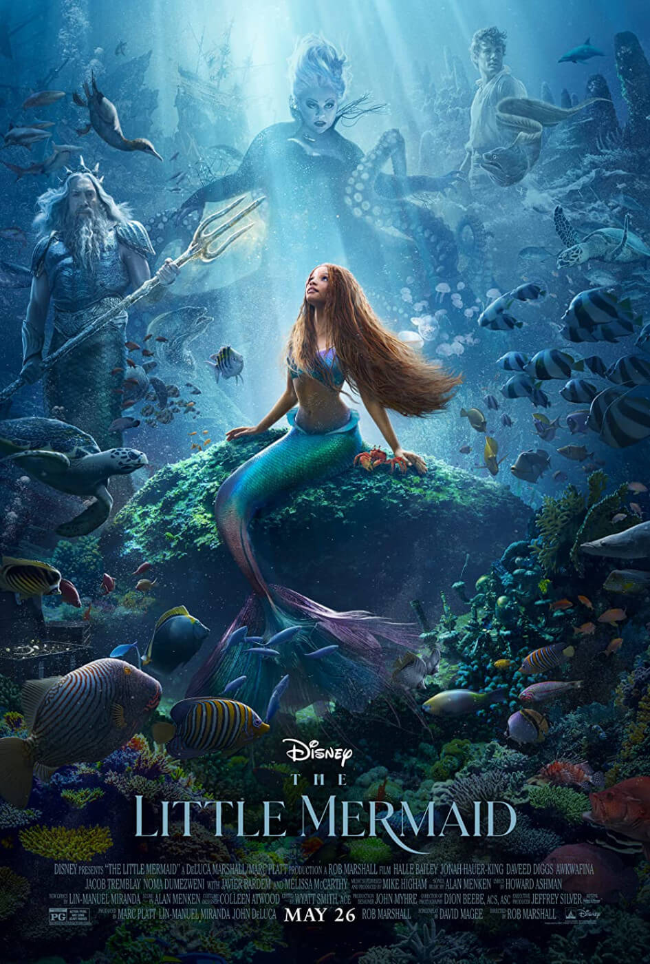 Disney Live Action Little Mermaid Movie Poster