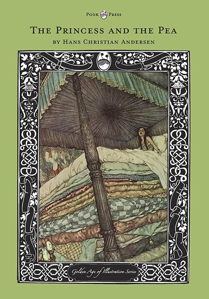 Princess and the Pea by Hans Christian Andersen book cover