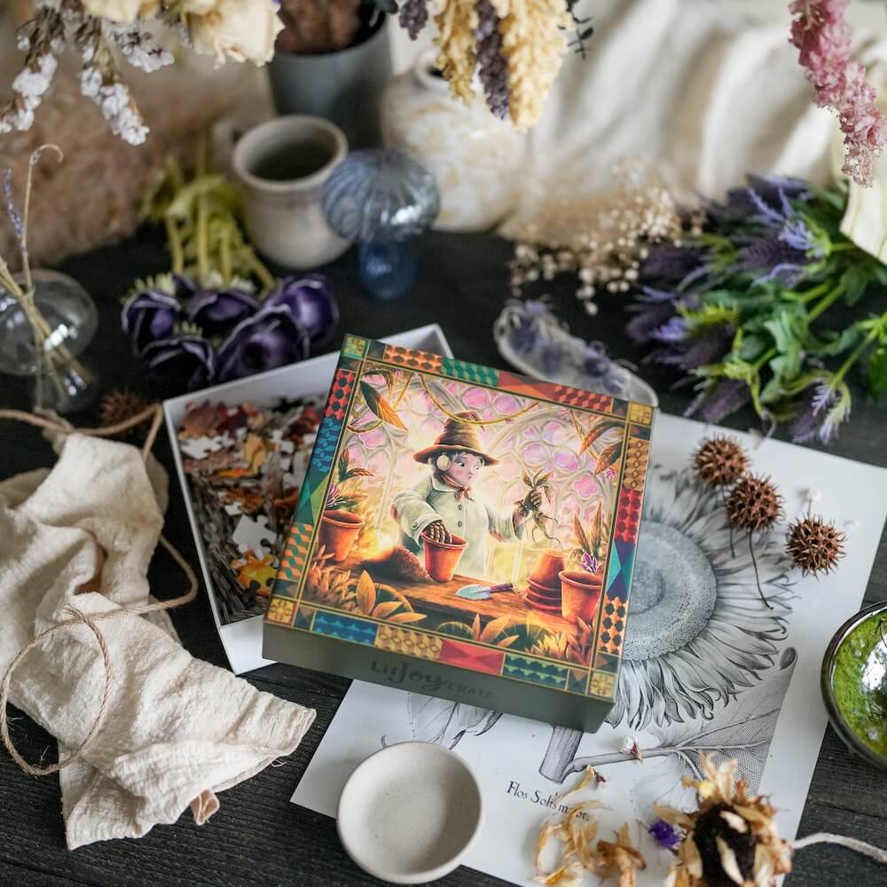 Herbology Theme Art Puzzle sold by LitJoy