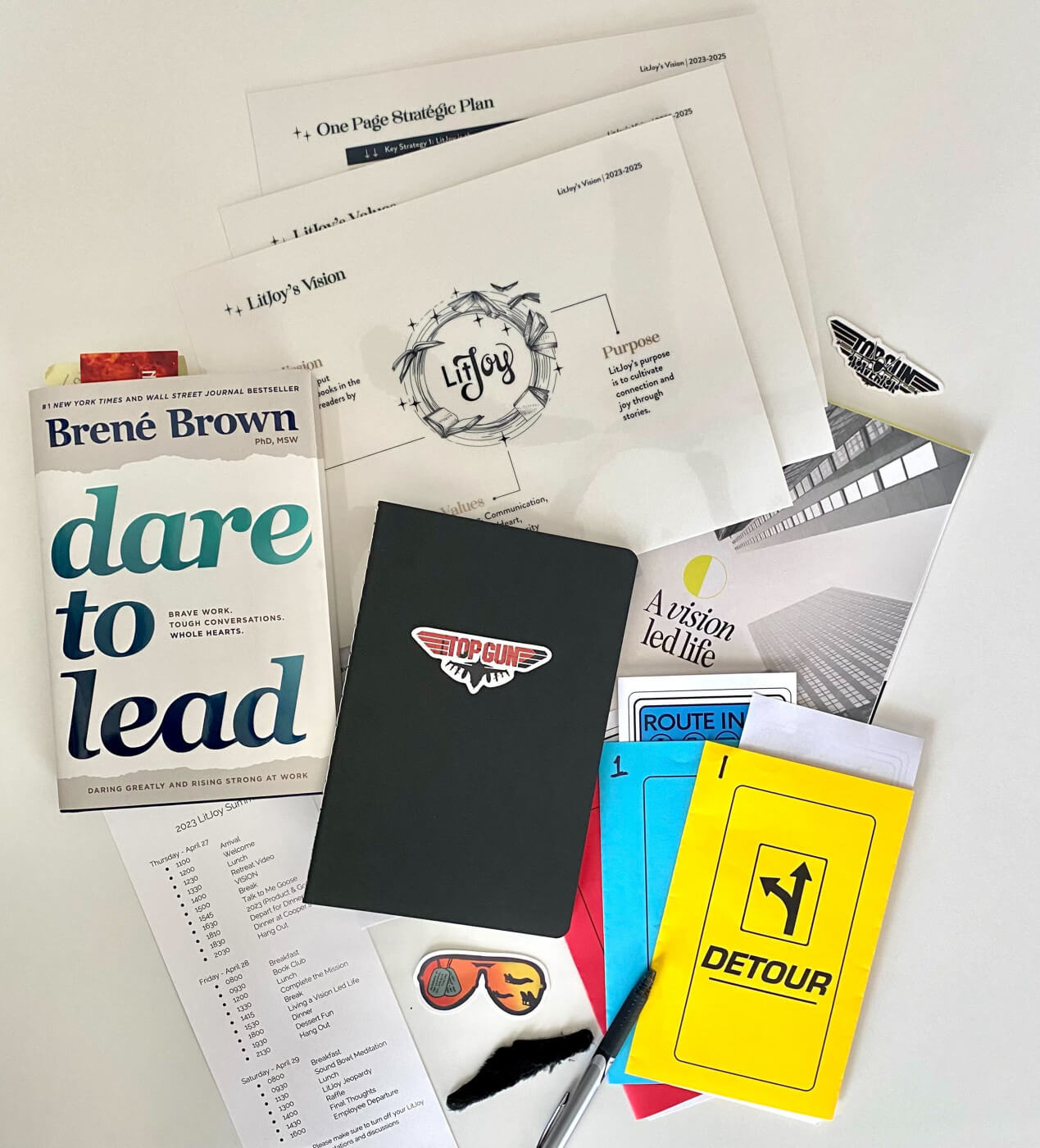 LitJoy's Top Gun Academy goodies