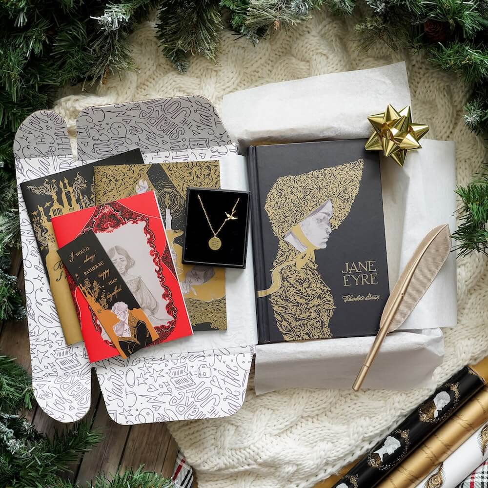 Woo your lover with the Jane Eyre Gift Box sold by LitJoy Crate