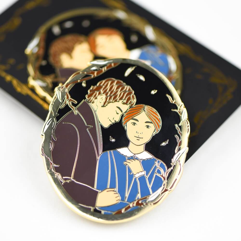 Jane Eyre Enamel Pin sold by LitJoy