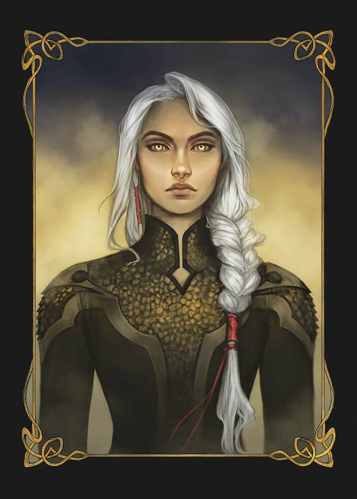 Throne of Glass Manon Blackbeak fan art
