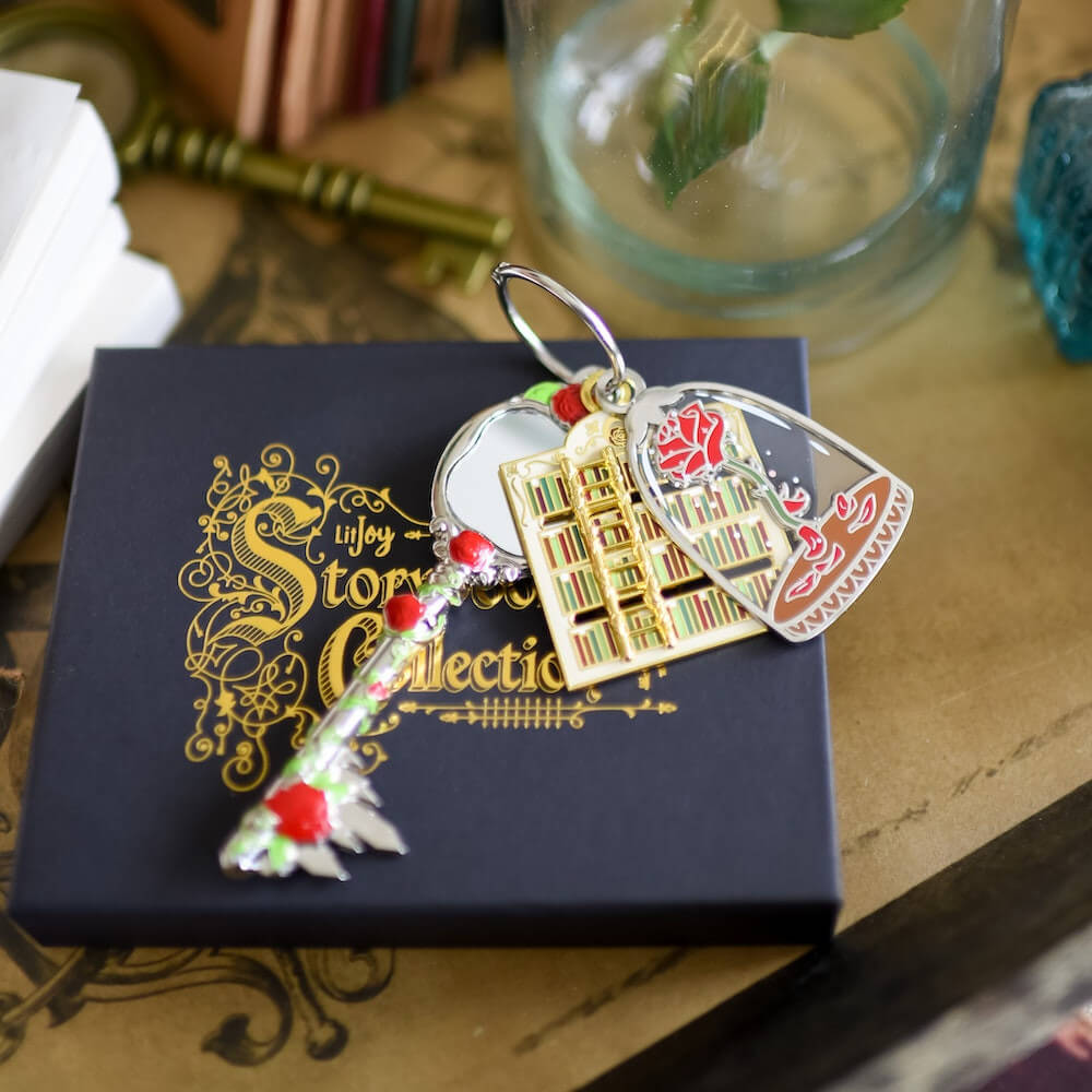 Belle's Library Key sold by LitJoy Crate