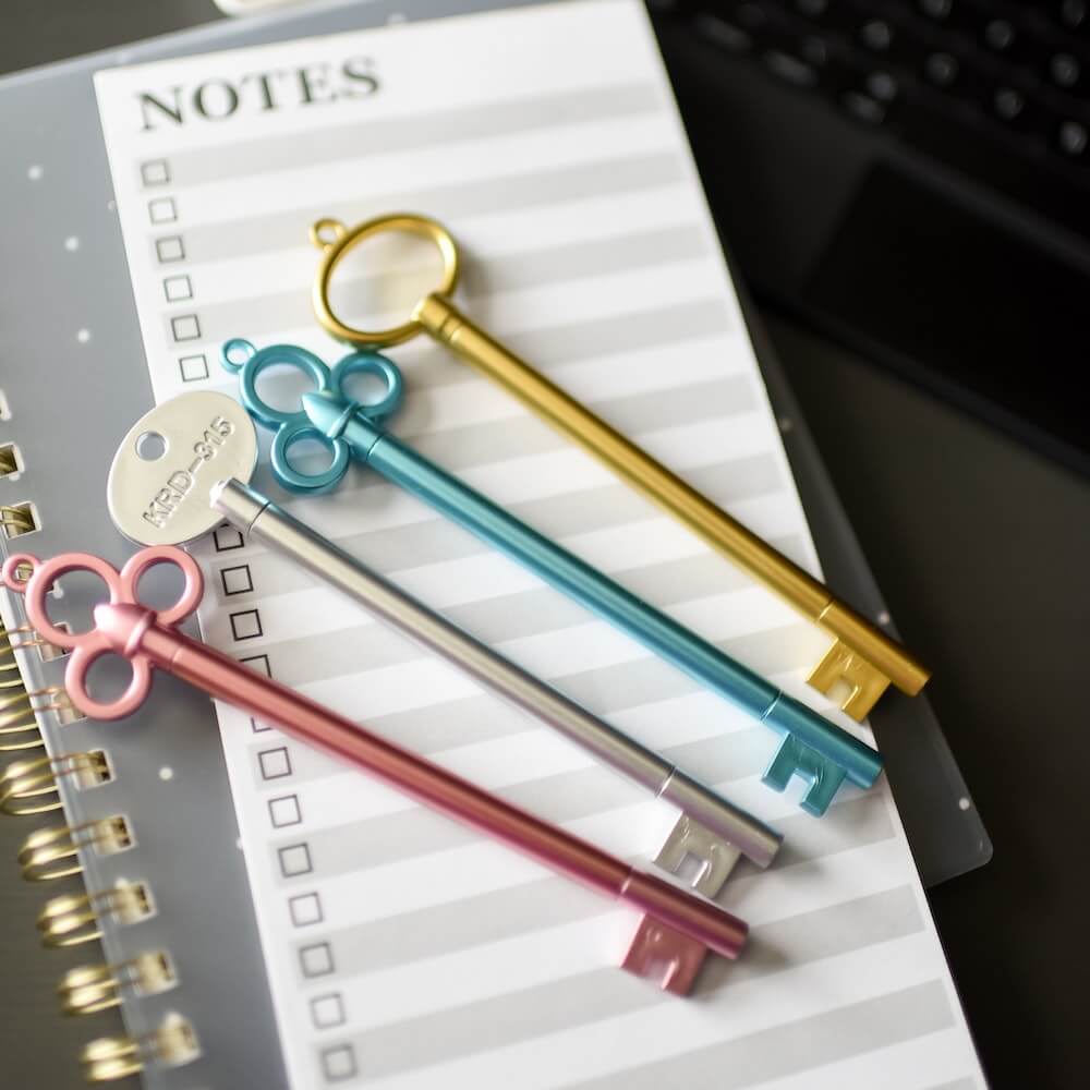 Key Gel Pen sold by LitJoy Crate