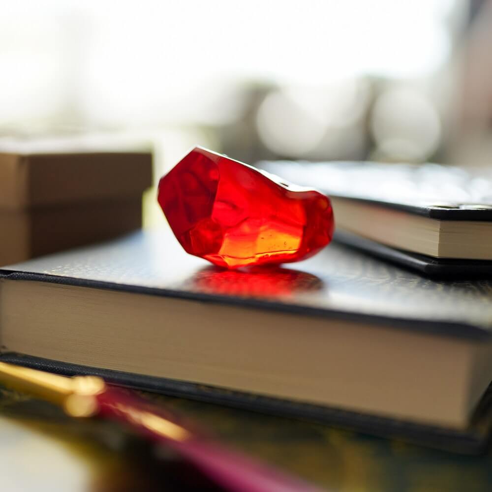Philosopher's Stone as paper weight sold by LitJoy
