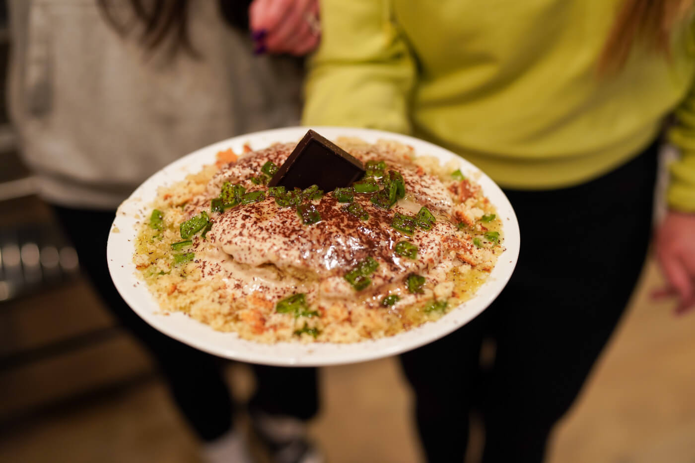 Chocolate & Jalapeño mash up "dessert"