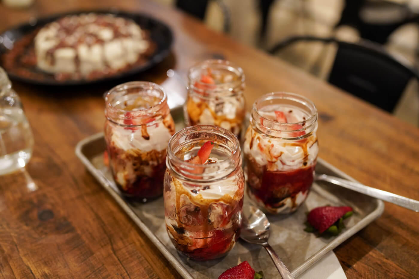The Chronicles of Strawberry Shortcake dessert in a mason jar