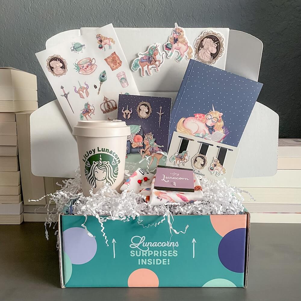 Exclusive Lunacorn Crate sold by LitJoy Crate
