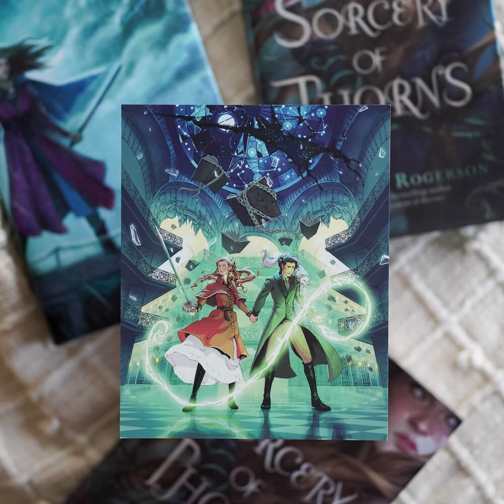Sorcery of Thorns Art Print sold by LitLoy Crate