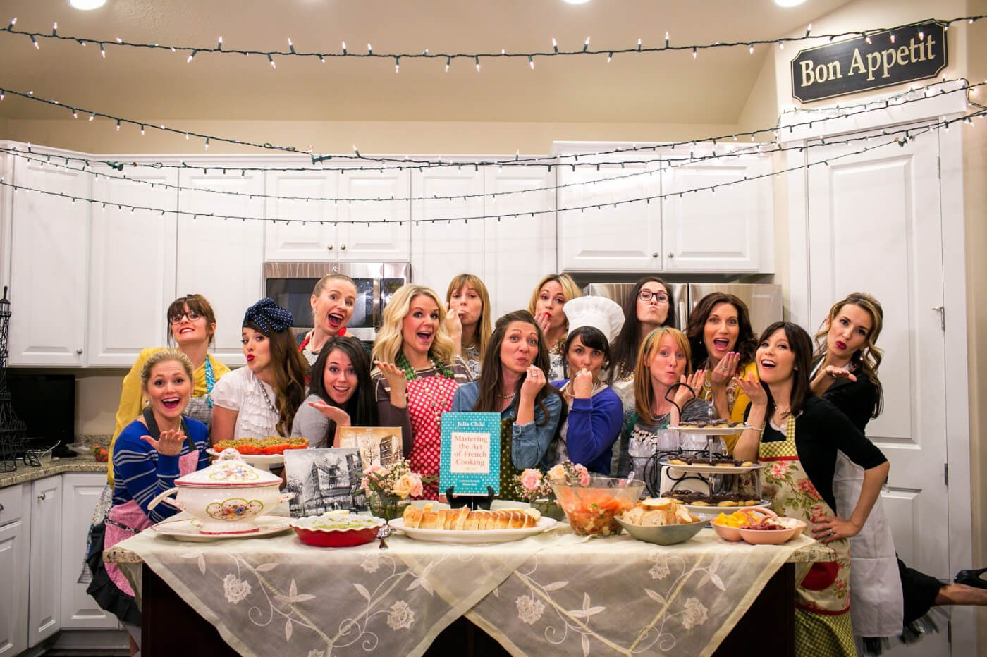 How to Run a Book Club - Julia Child's cooking book
