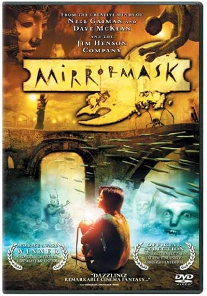 Neil Gaiman adaptations MirrorMask poster