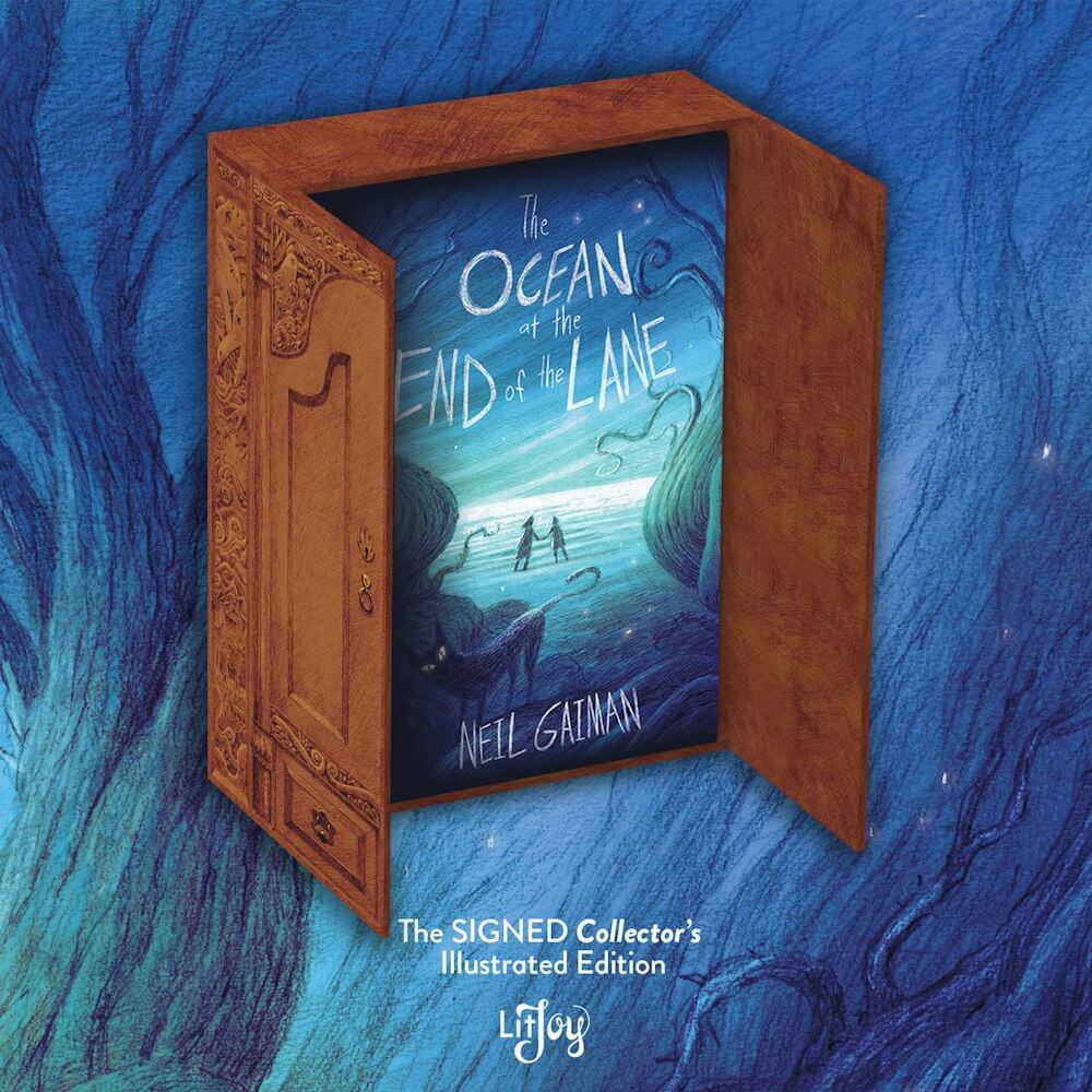 LitJoy The Ocean at the End of the Lane Collector's Illustrated Edition for funny books blog