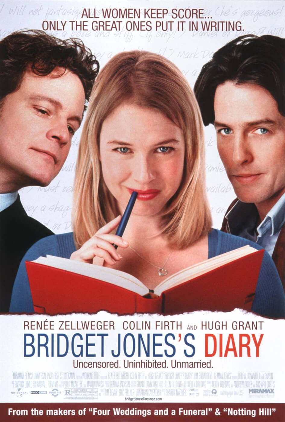 Bridget Jone's Diary (2001) for Pride & Prejudice adaptations