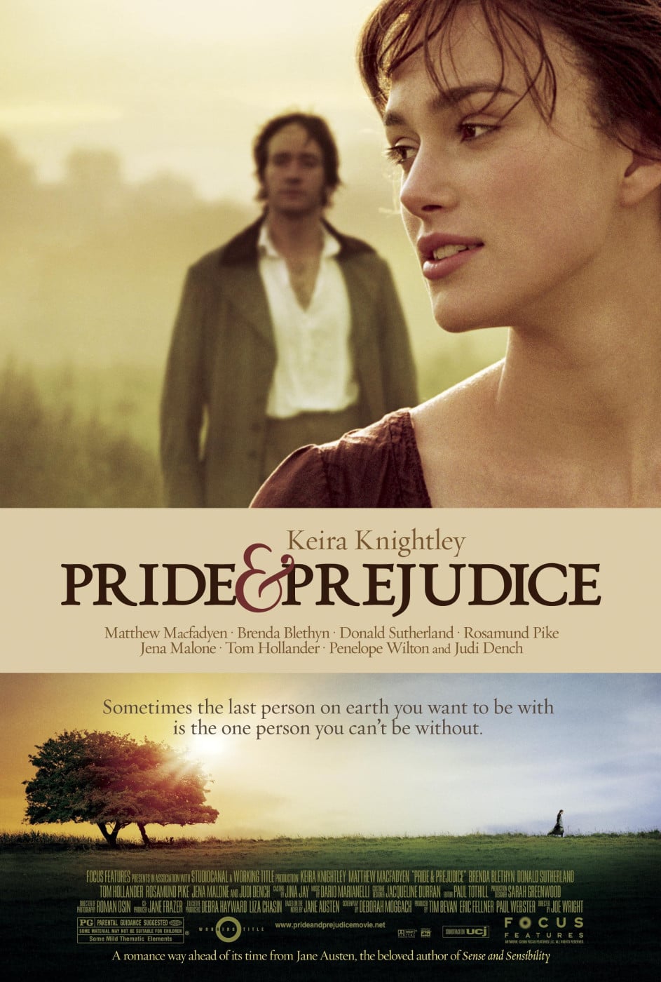 Pride and Prejudice (2005) movie poster for Pride and Prejudice Adaptations