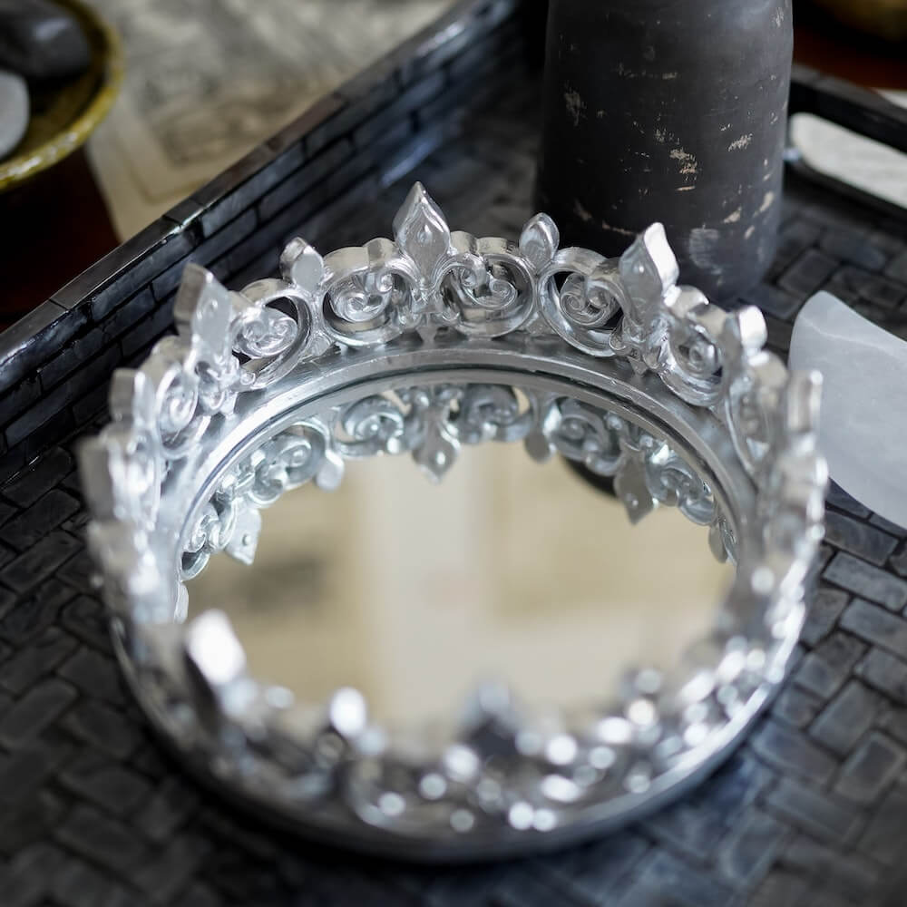 Red Queen Mirror Tray sold by LitJoy crate