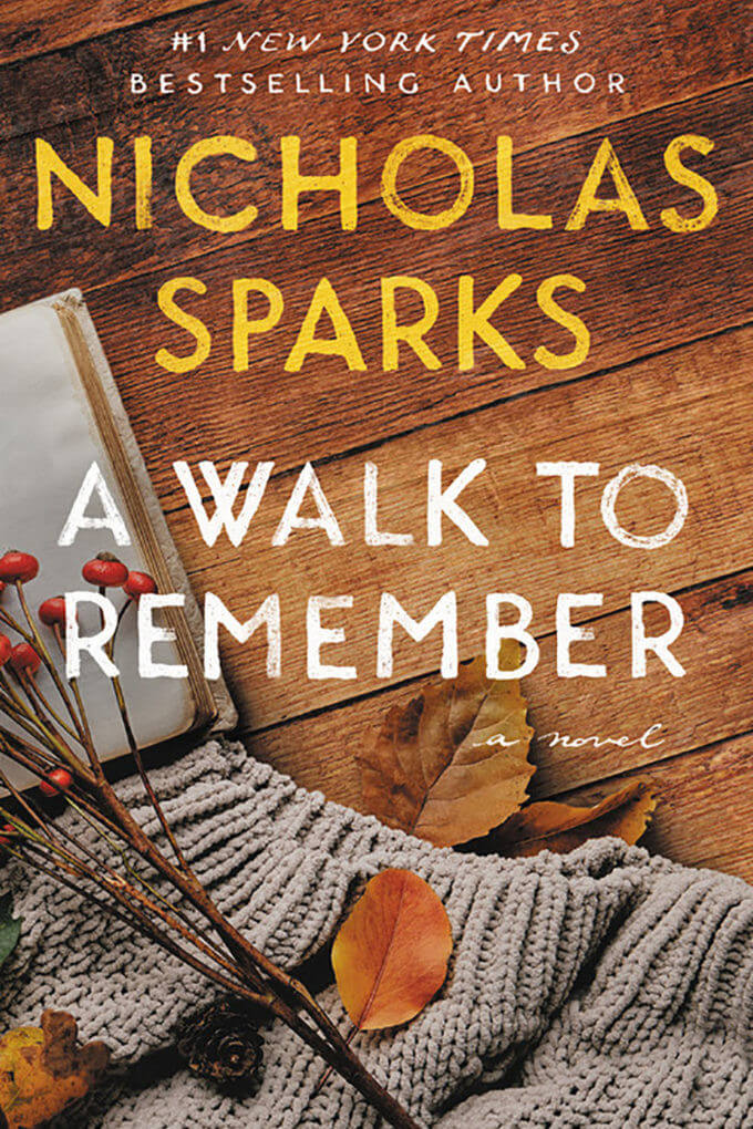 Book cover for A Walk to Remember by Nicholas Sparks