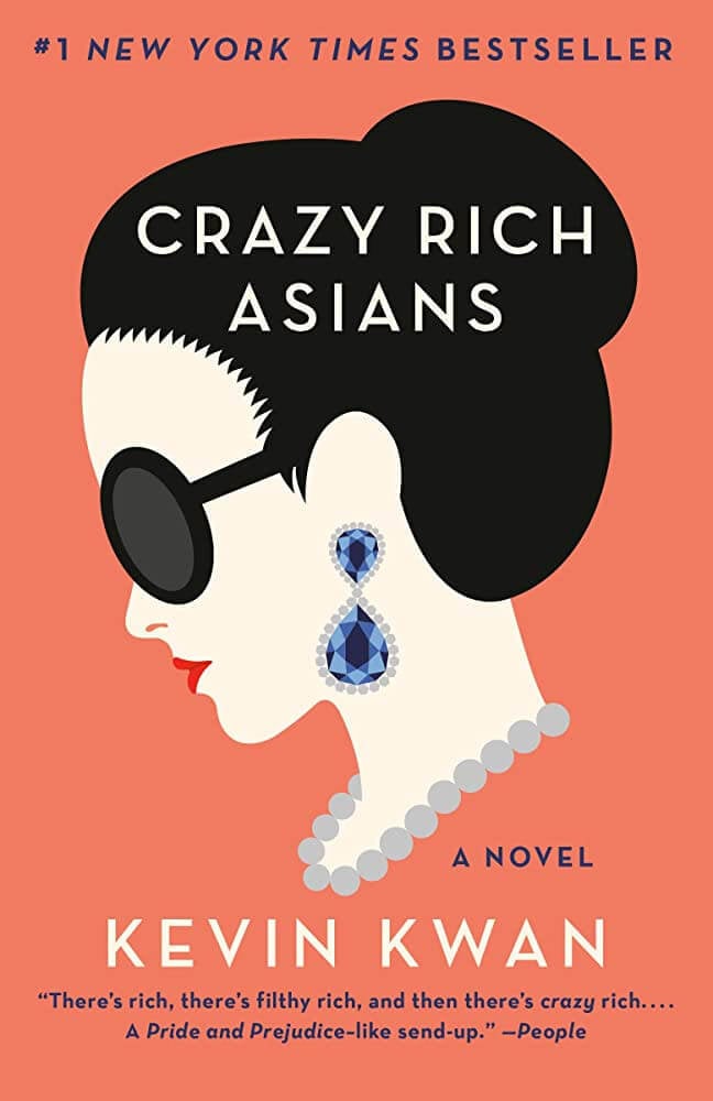 Crazy Rich Asians by Kevin Kwan book cover