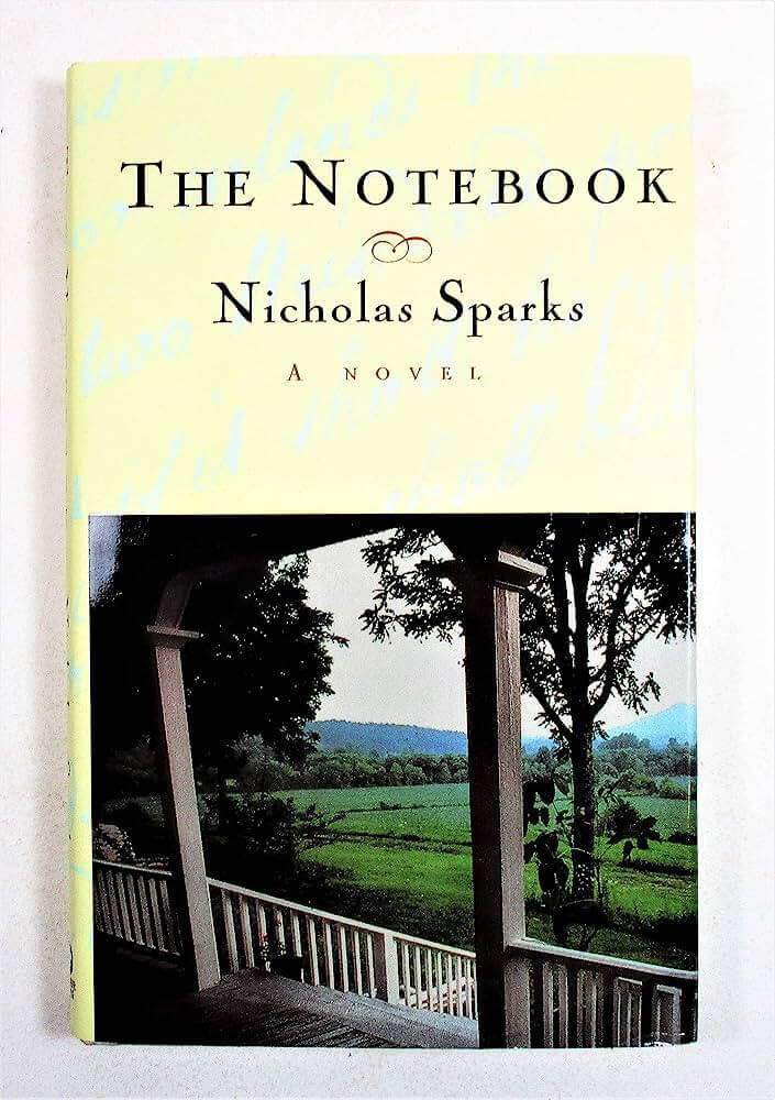 The Notebook by Nicholas Sparks book cover