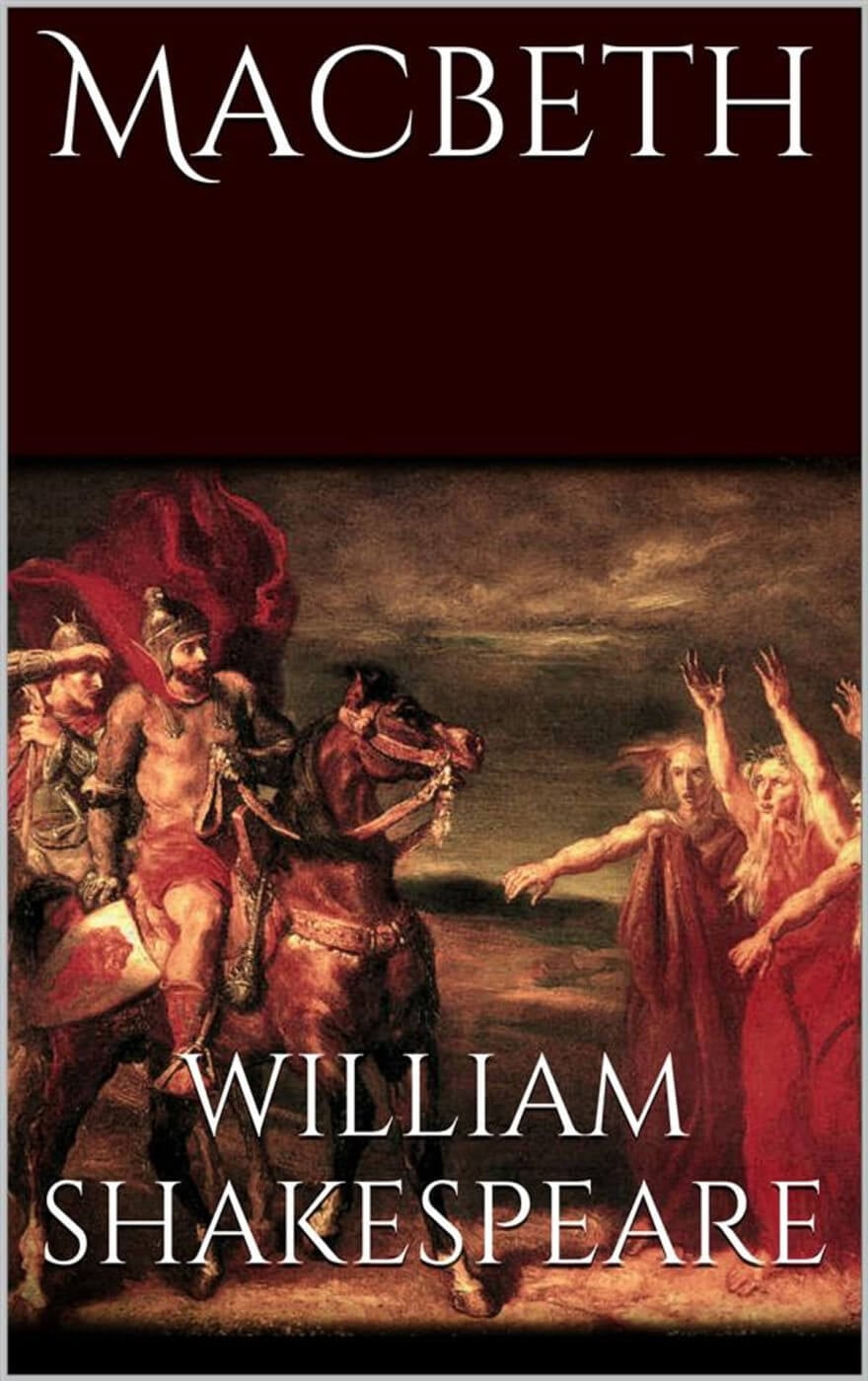 Macbeth by William Shakespeare book cover