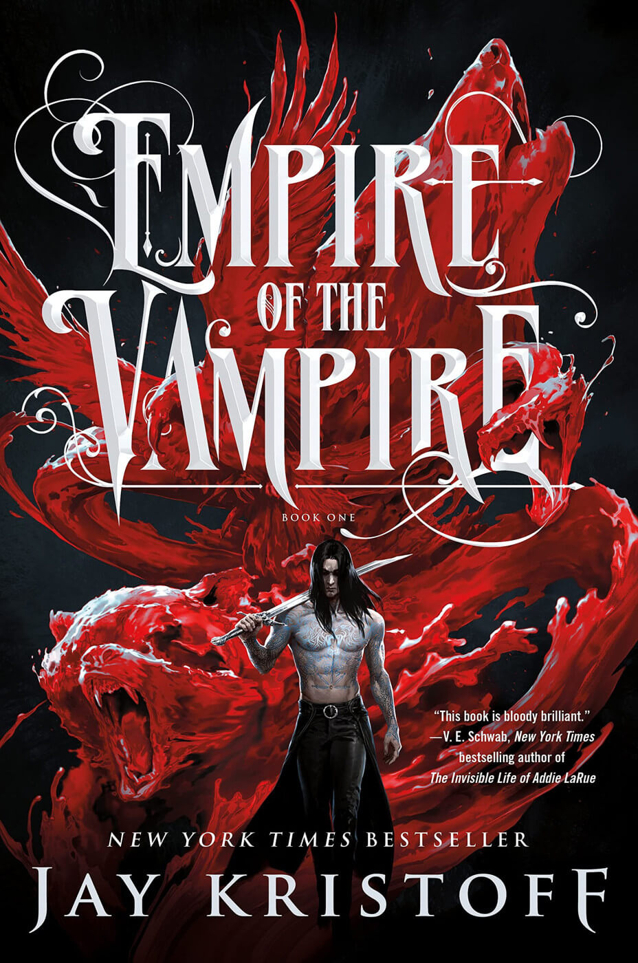 Empire of the Vampire by Jay Kristoff book cover Summer Reads 2023
