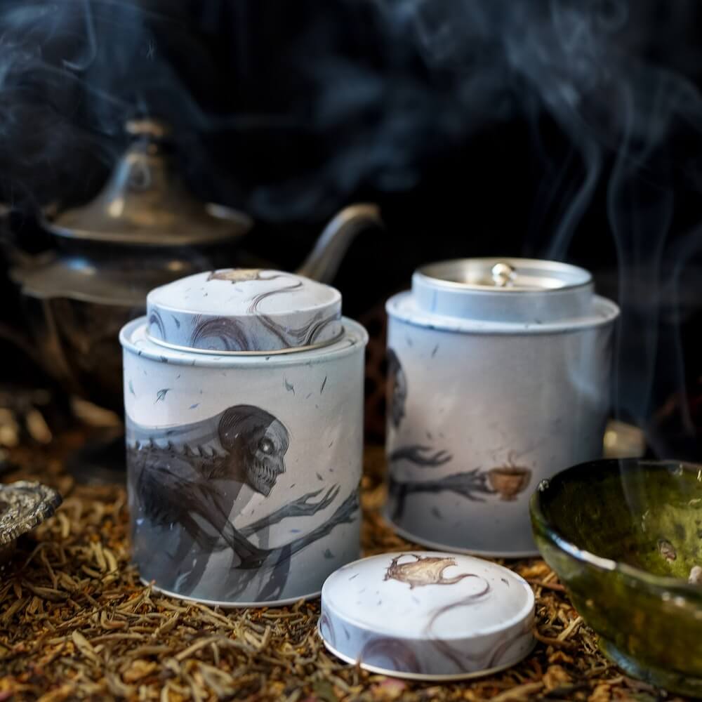 ACOTAR Suriel metal cylinder tea tin LitJoy