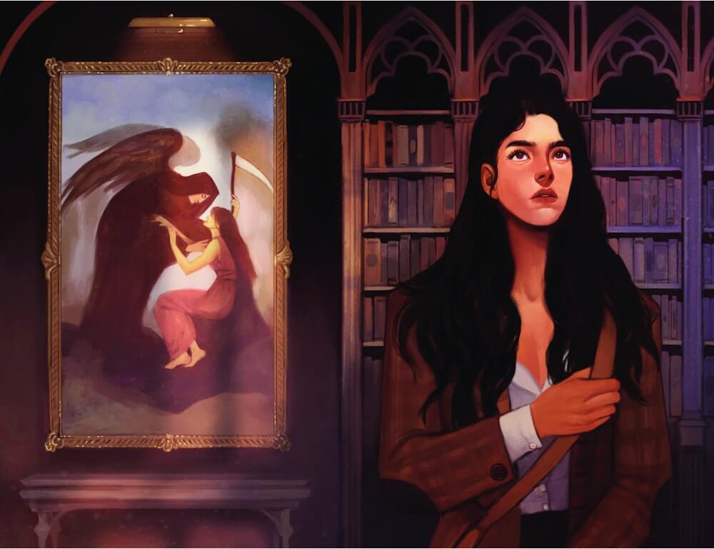 LitJoy Special Edition Temptation of Magic endpaper art