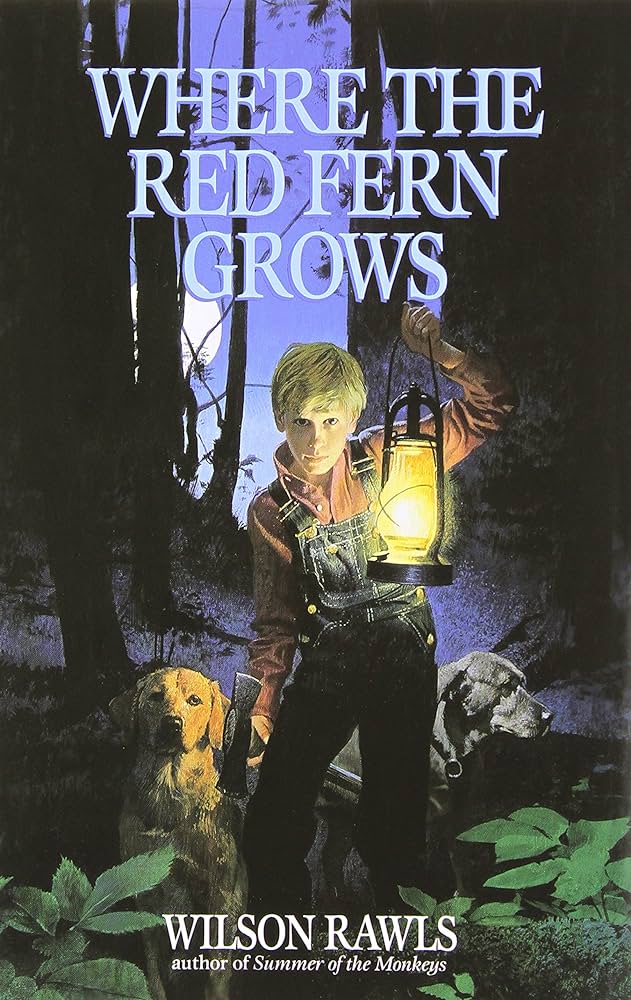 Where the Red Fern Grows by Wilson Rawls book cover