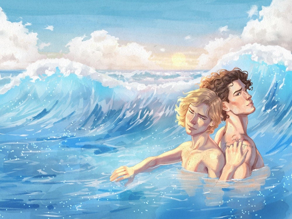 The Pairing by Casey Mcquiston art